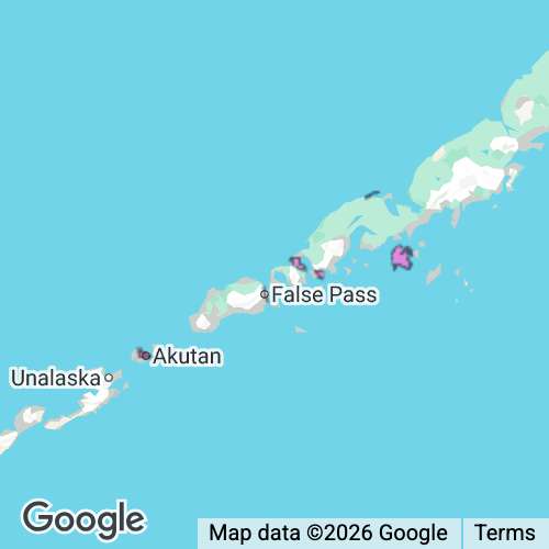 ALEUTIANS EAST county map