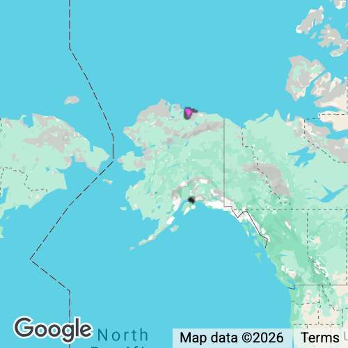 ANCHORAGE county map