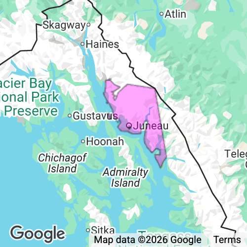 JUNEAU county map