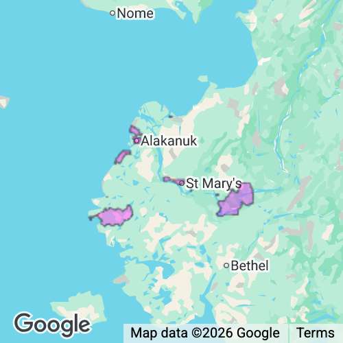 KUSILVAK county map