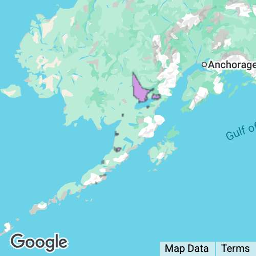 LAKE AND PENINSULA county map
