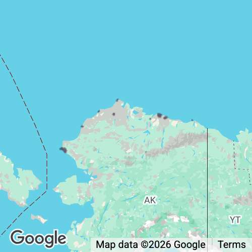 NORTH SLOPE county map