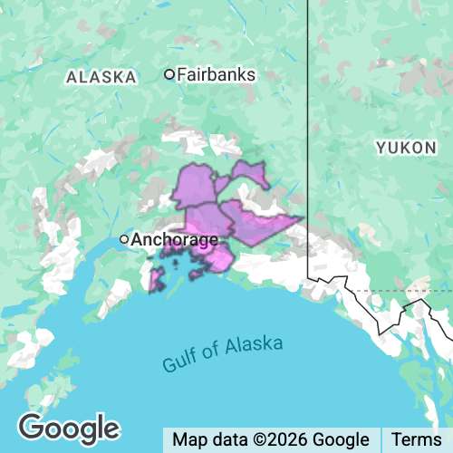 VALDEZ CORDOVA county map