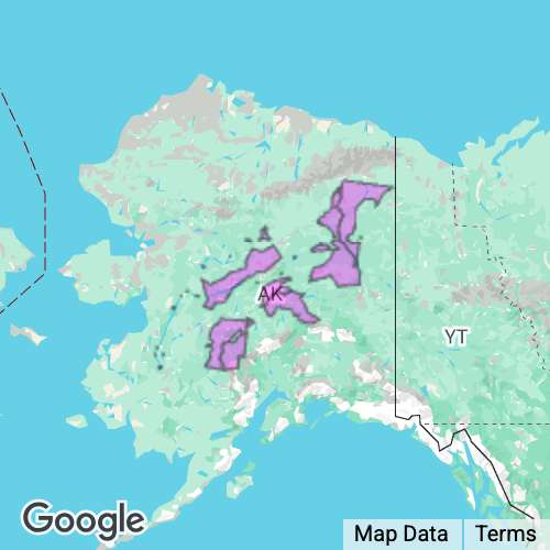 YUKON KOYUKUK county map