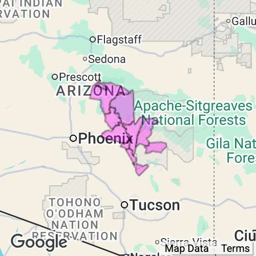Gila County Arizona real estate agent mailing area