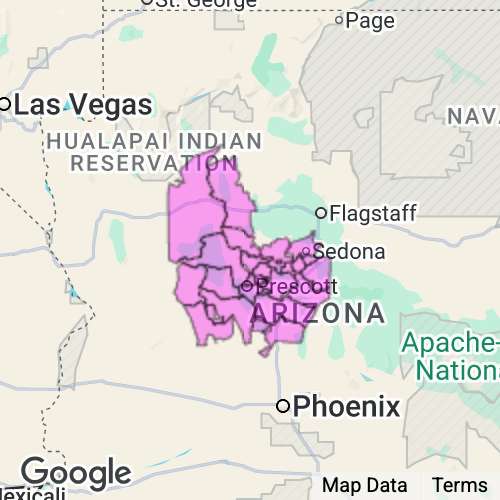 Yavapai County Arizona real estate agent mailing area