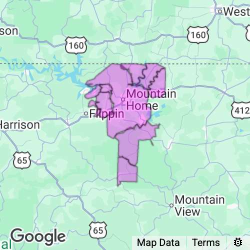 Baxter County Arkansas real estate agent mailing area
