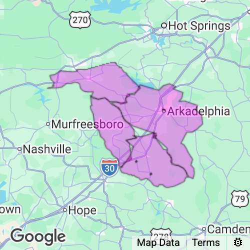 Clark County Arkansas real estate agent mailing area