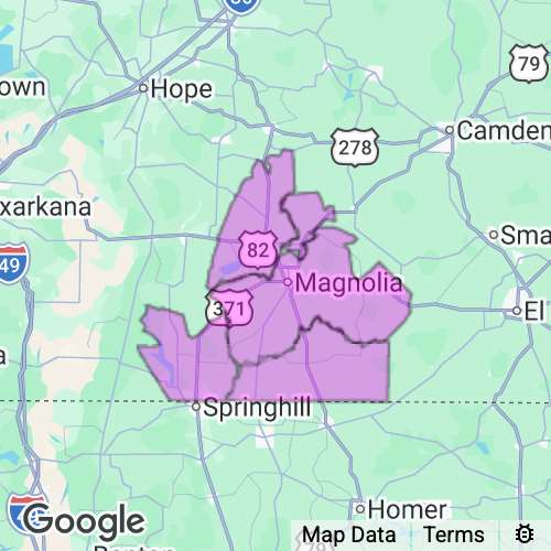 Columbia County Arkansas real estate agent mailing area
