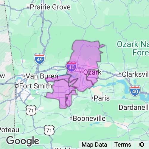 Franklin County Arkansas real estate agent mailing area