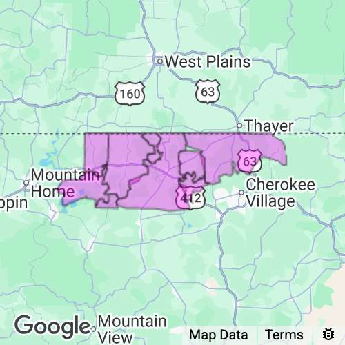Fulton County Arkansas real estate agent mailing area