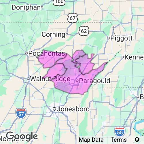 Greene County Arkansas real estate agent mailing area