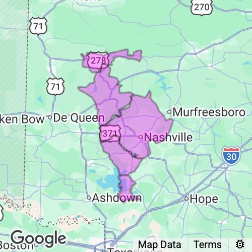 Howard County Arkansas real estate agent mailing area