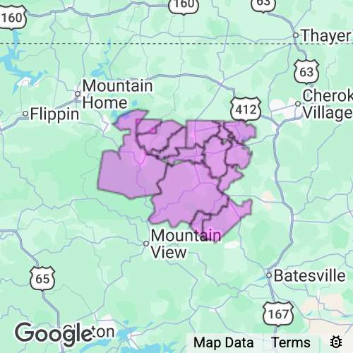 Izard County Arkansas real estate agent mailing area