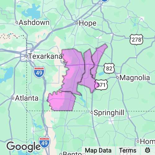 Lafayette County Arkansas real estate agent mailing area