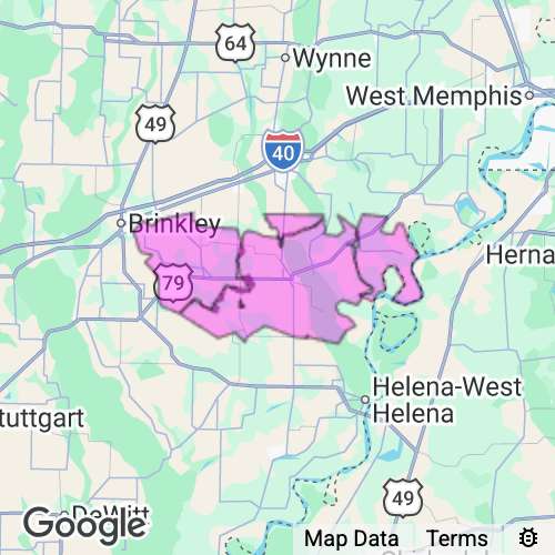 Lee County Arkansas real estate agent mailing area