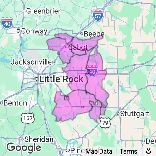Lonoke County Arkansas real estate agent mailing area
