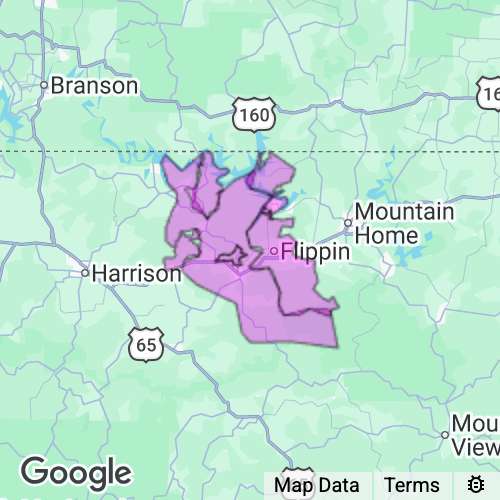 Marion County Arkansas real estate agent mailing area