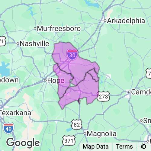 Nevada County Arkansas real estate agent mailing area