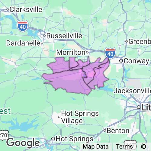 Perry County Arkansas real estate agent mailing area