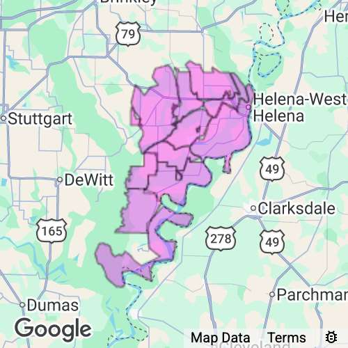 Phillips County Arkansas real estate agent mailing area
