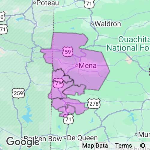 Polk County Arkansas real estate agent mailing area