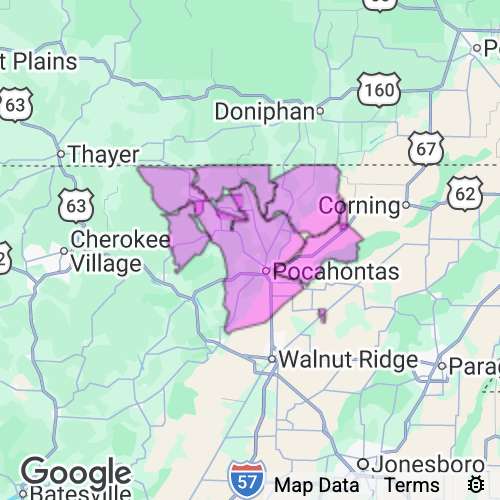 Randolph County Arkansas real estate agent mailing area