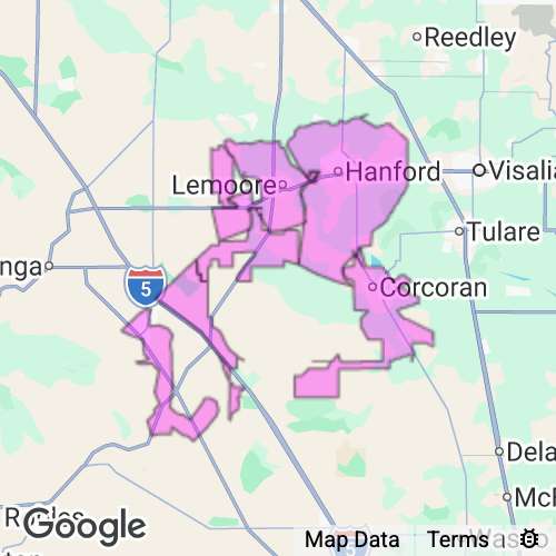 KINGS county map