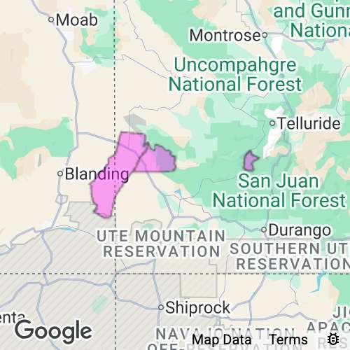 Dolores County Colorado real estate agent mailing area