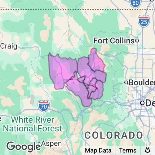 Grand County Colorado real estate agent mailing area