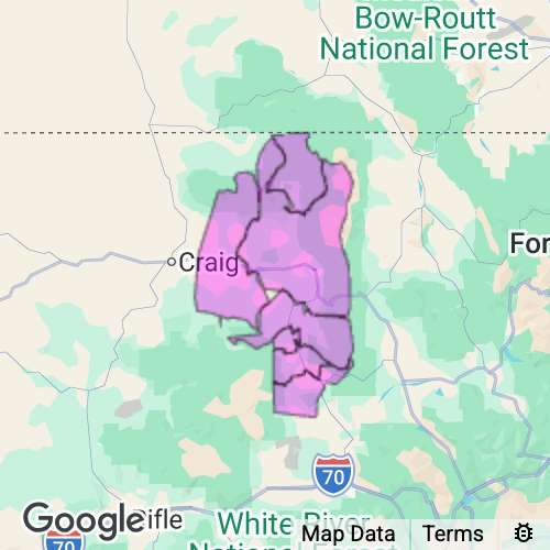 Routt County Colorado real estate agent mailing area