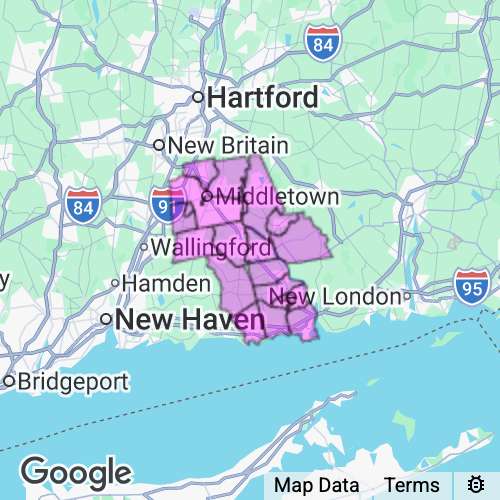 Middlesex County Connecticut real estate agent mailing area