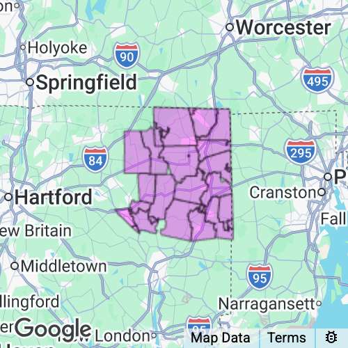 Windham County Connecticut real estate agent mailing area