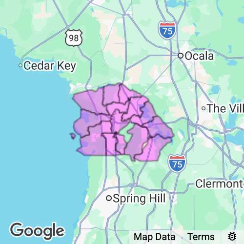 Citrus County Florida real estate agent mailing area