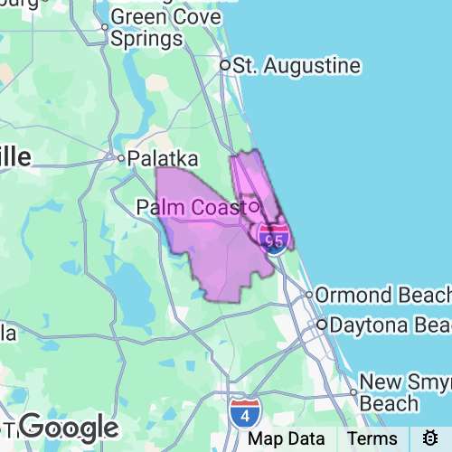 Flagler County Florida real estate agent mailing area