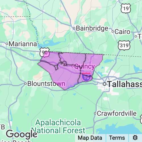 Gadsden County Florida real estate agent mailing area