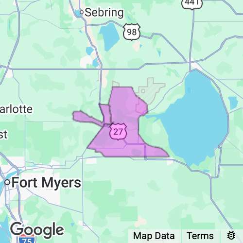 Glades County Florida real estate agent mailing area