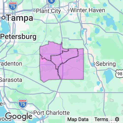 Hardee County Florida real estate agent mailing area