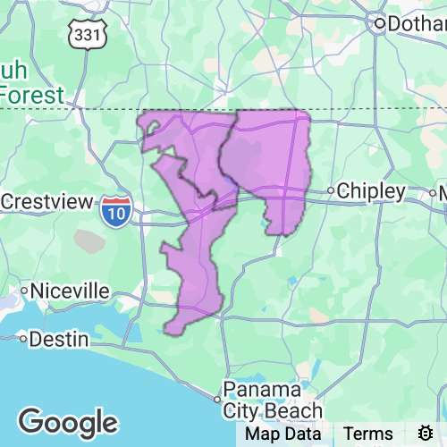 Holmes County Florida real estate agent mailing area