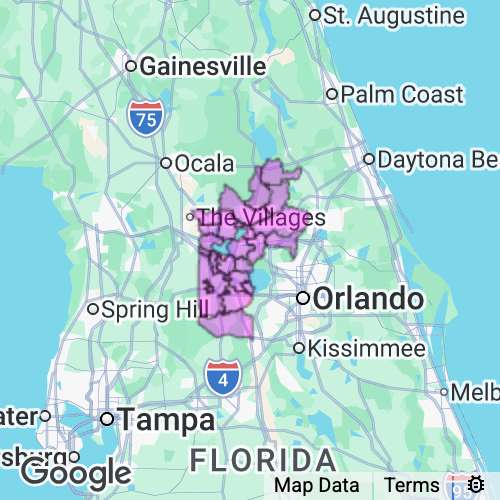 Lake County Florida real estate agent mailing area