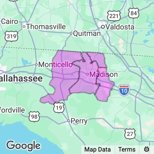 Madison County Florida real estate agent mailing area