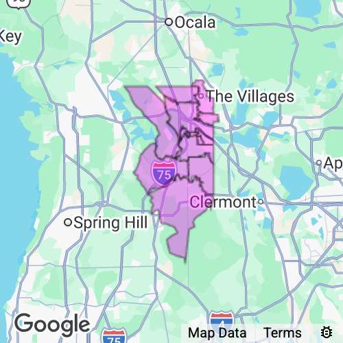 Sumter County Florida real estate agent mailing area