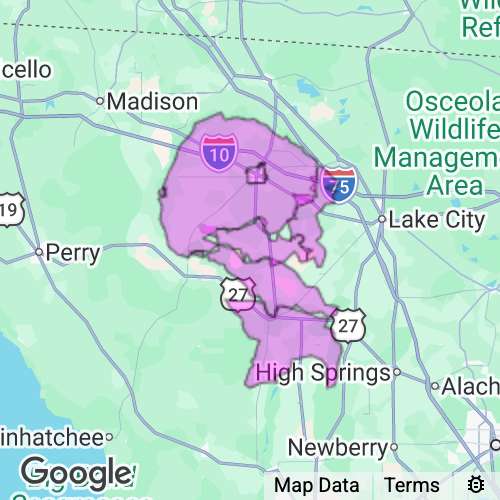 Suwannee County Florida real estate agent mailing area