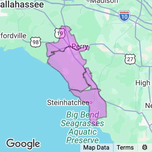 Taylor County Florida real estate agent mailing area