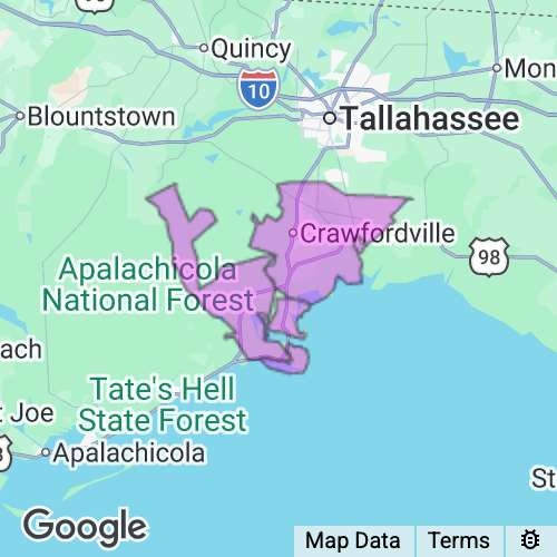 Wakulla County Florida real estate agent mailing area
