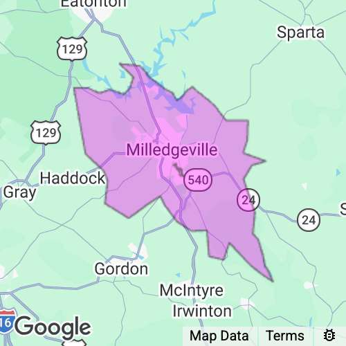 Baldwin County Georgia real estate agent mailing area