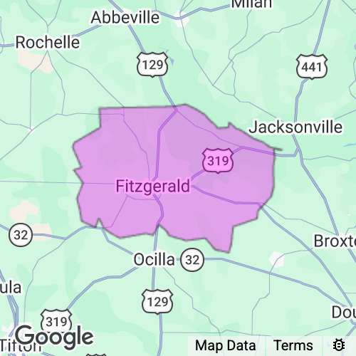 Ben Hill County Georgia real estate agent mailing area