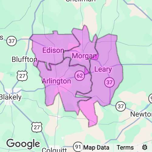 Calhoun County Georgia real estate agent mailing area