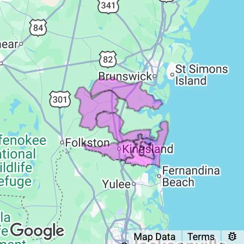 Camden County Georgia real estate agent mailing area