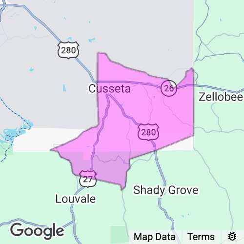 Chattahoochee County Georgia real estate agent mailing area